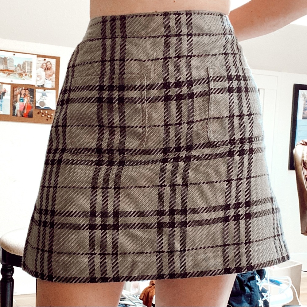 J.Crew Plaid Skirt